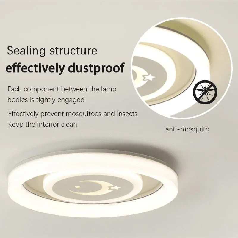 plafonnier led moderne pour décoration intérieure élégante et lumineuse - vue 7 sur 14