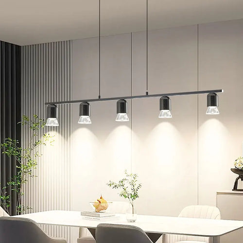 suspension led au design moderne et épuré pour intérieur original