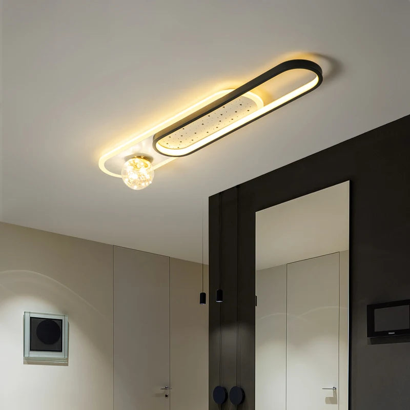 yicolai luminaire moderne à leds sphérique pour éclairage créatif - vue 3 sur 8