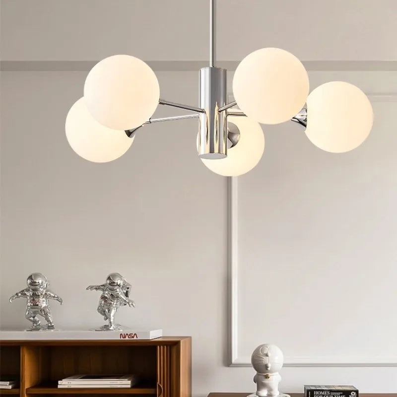 lustre design nordique rétro en haricot magique pour divers espaces - vue 3 sur 9