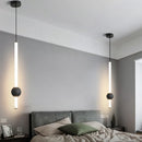 lustre à barre longue suspension avec éclairage led