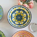 Bol soupe ceramique boheme motifs pour ramen salade