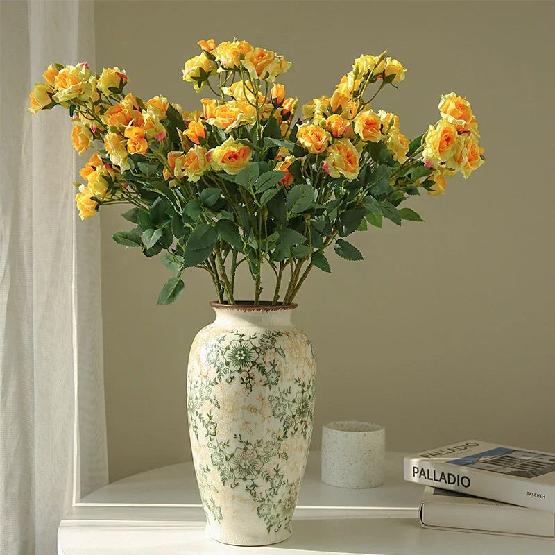 fleurs artificielles roses pour décoration de mariage élégante - vue 2 sur 9