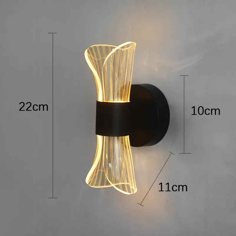 Applique murale LED luxe nordique - vue 9 sur 9