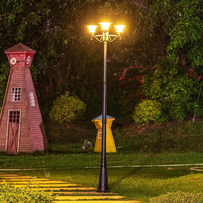 Solar LED garden lamp for outdoor paths and garden - vue 7 sur 13