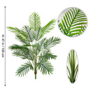 Artificial monstera plant with realistic leaves for indoor decoration