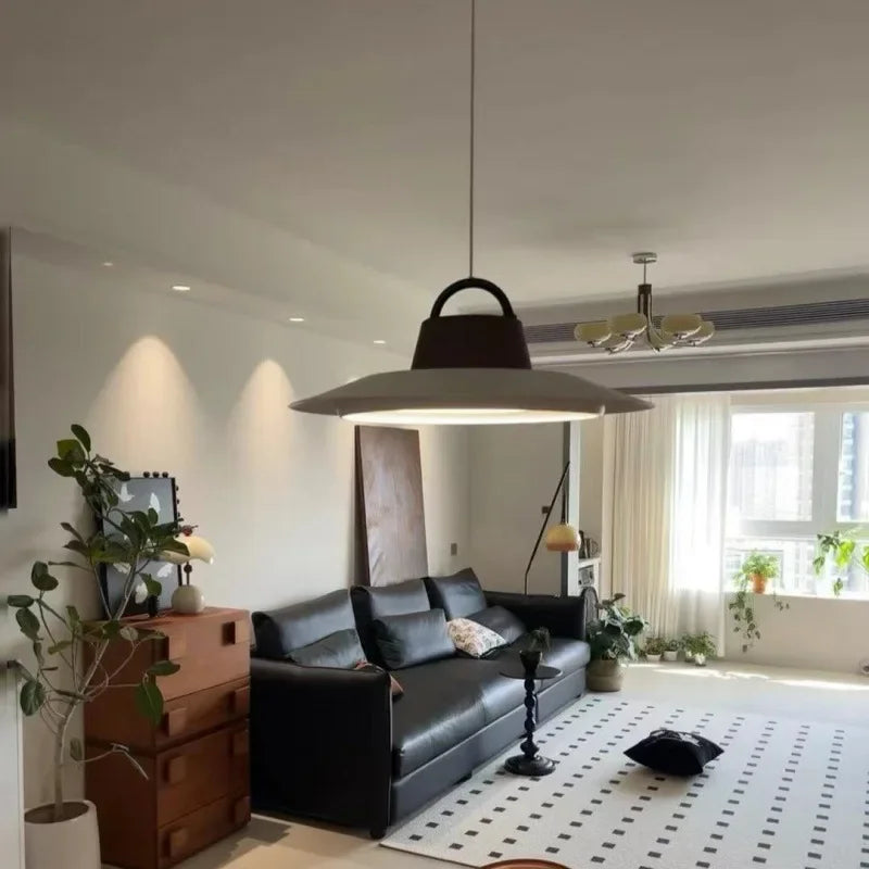 suspension design en forme de chapeau de pêcheur pour intérieur moderne - vue 4 sur 9