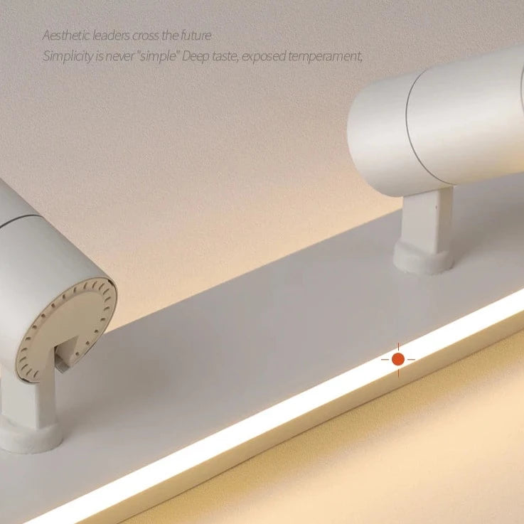 Plafonnier LED noir moderne projecteur - vue 6 sur 19