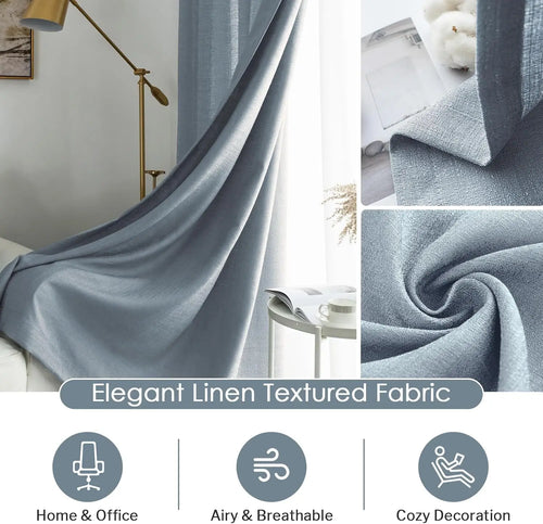 Voilage tulle uni sur mesure pour chambre salon