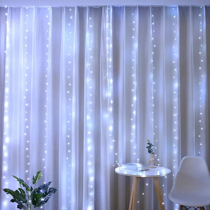 guirlande lumineuse led pour noël et décoration festive - vue 4 sur 14