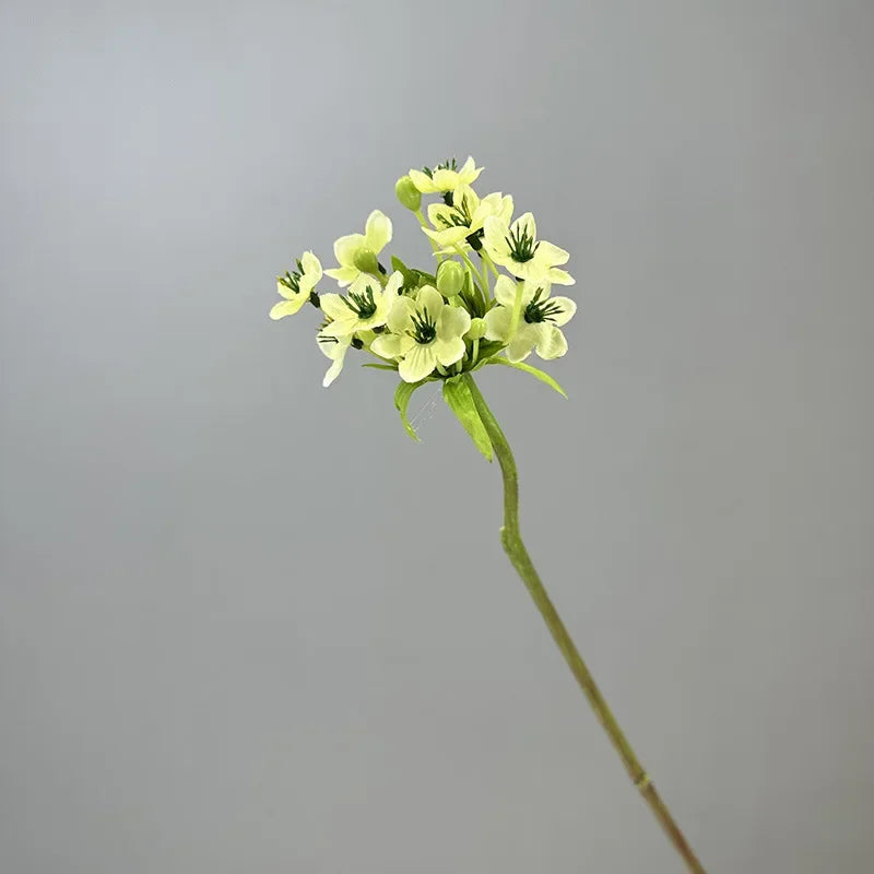 fleurs artificielles en soie velours pour décoration élégante - vue 10 sur 10