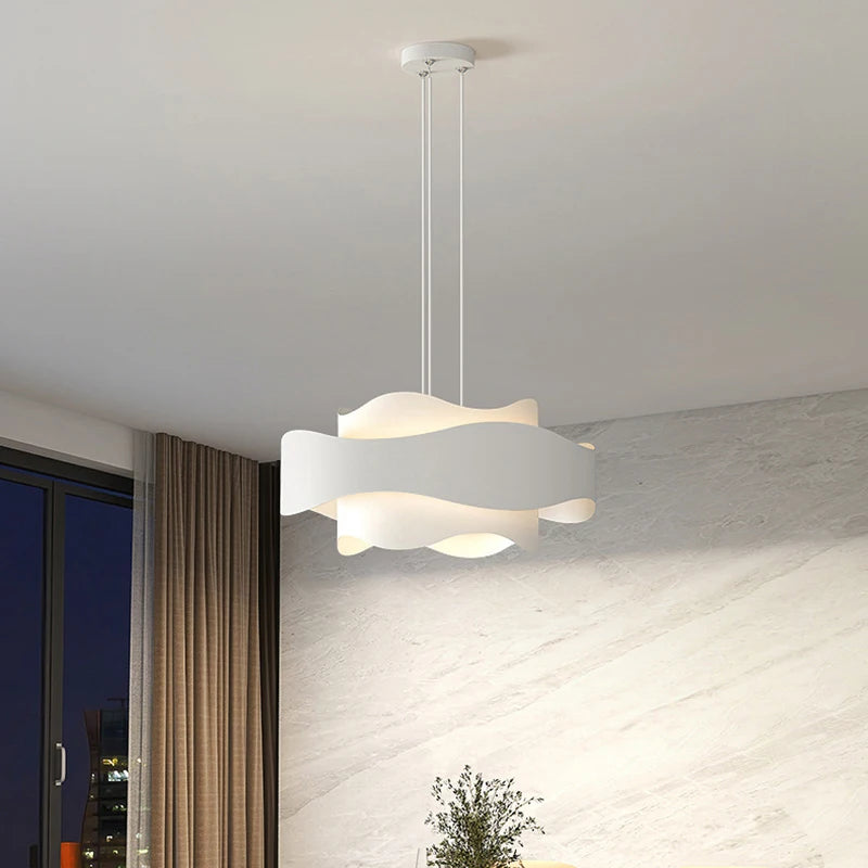 lampe led suspendue design moderne avec fil réglable - vue 4 sur 11