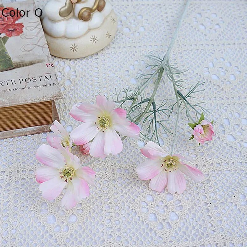 nouveau décor de jardin fleurs de pavot artificielles pour fête - vue 7 sur 26