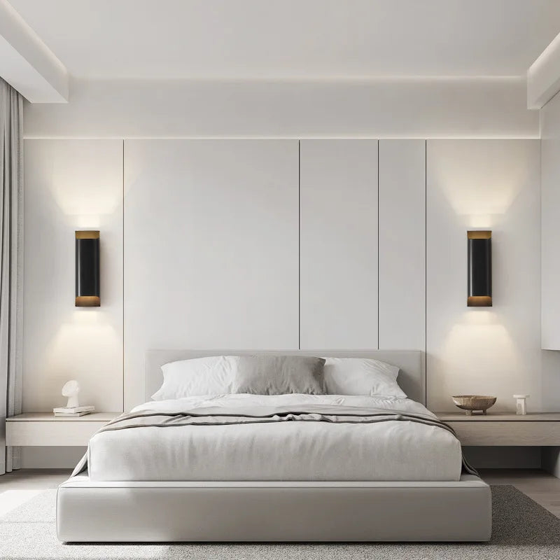 applique murale minimaliste en cuivre pour intérieur - vue 6 sur 10