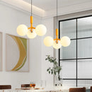 Suspension nordique en verre avec métal pour restaurant