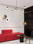 Minimalist postmodern decorative glass lamp for interiors
