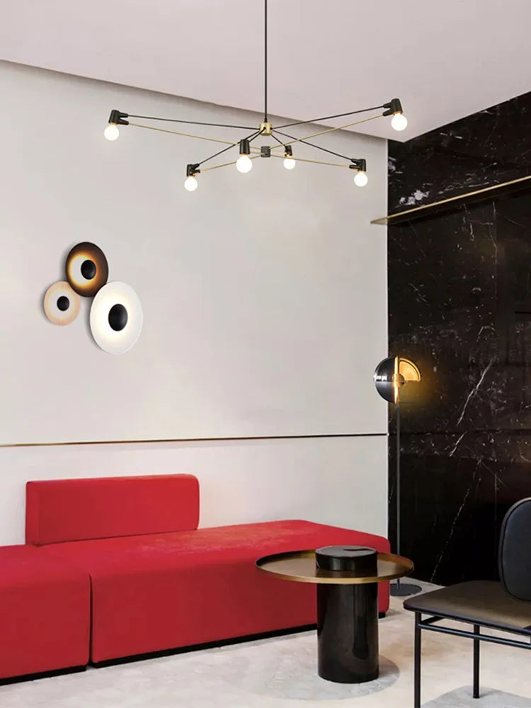 Minimalist postmodern decorative glass lamp for interiors - vue 4 sur 8