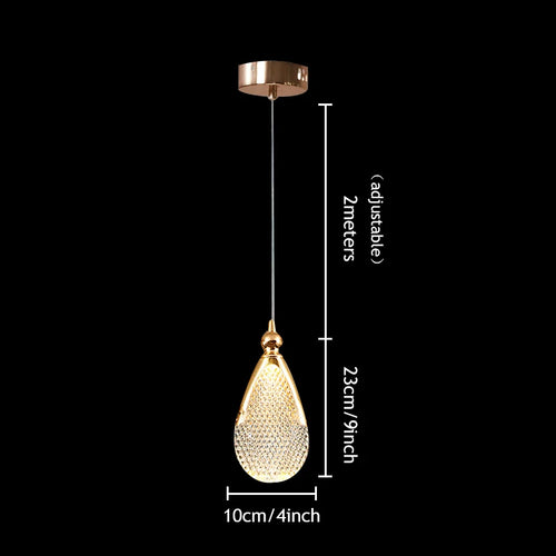lampes suspendues led modernes pour intérieur maison décoration salon - vue 10 sur 11