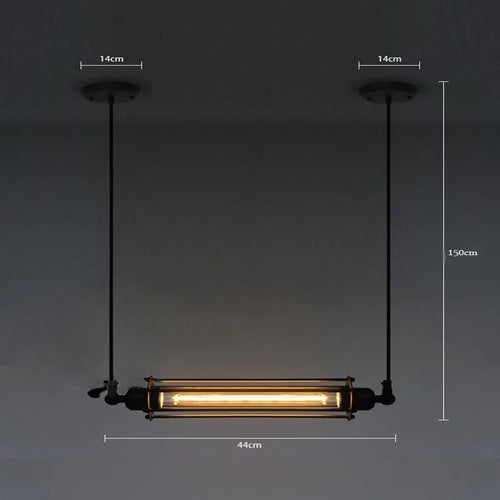 lampe suspendue industrielle rétro pour loft café restaurant avec luminaires réglables
