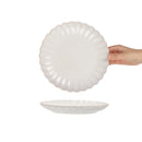 Assiette ceramique ronde style retro decorative cuisine