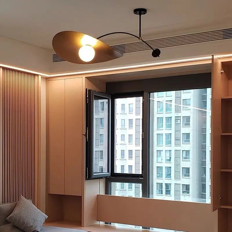 Lampadaire LED de pêche au design minimaliste moderne