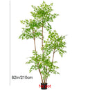 Artificial bamboo tree with realistic touch for indoor decor