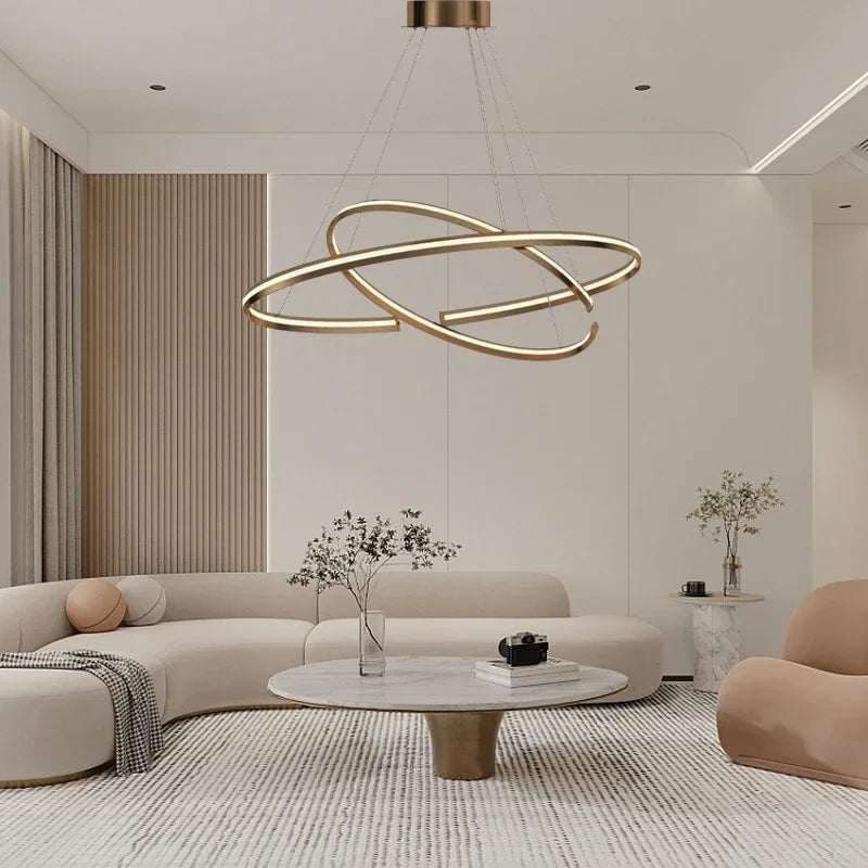 lampe led design moderne à suspendre pour intérieur - vue 6 sur 12