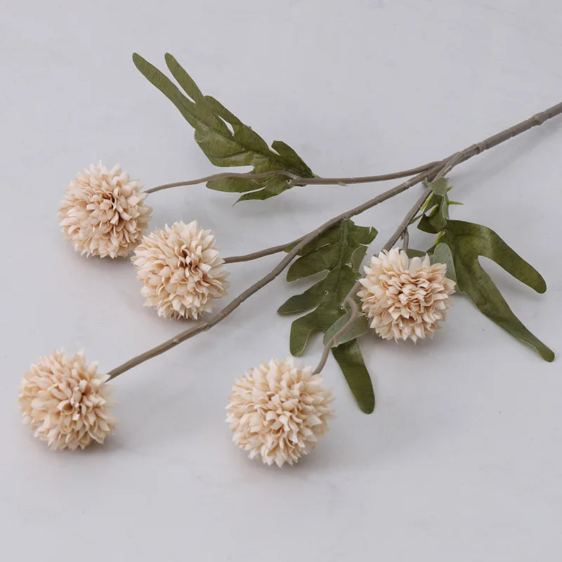 fleurs artificielles pissenlit décoration mariage bouquet cadeau saint-valentin - vue 11 sur 15