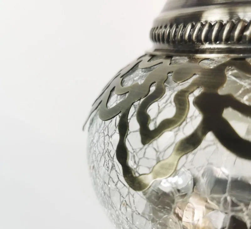 suspension vintage exotique style méditerranéen art déco pour restaurants et cafés - vue 4 sur 5