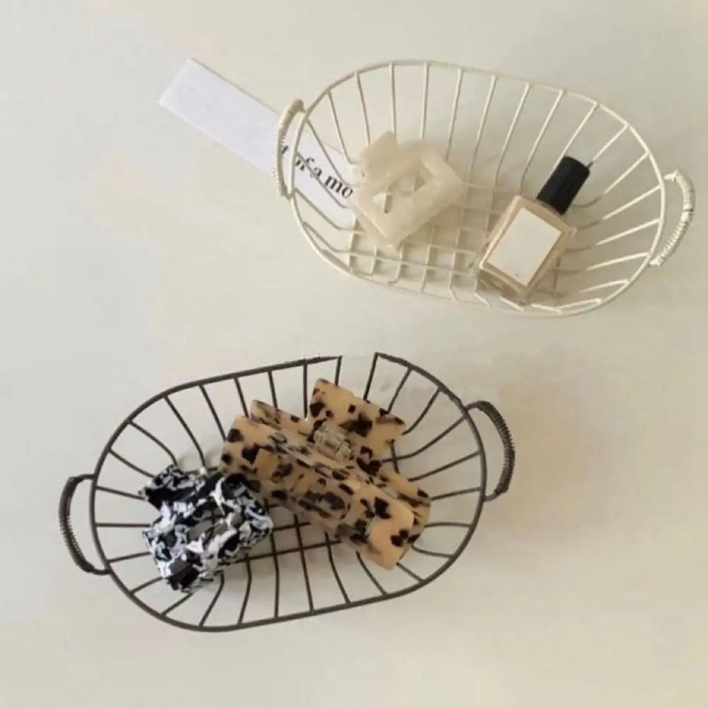 paniers à pain en fer pour rangement et décoration - vue 4 sur 8