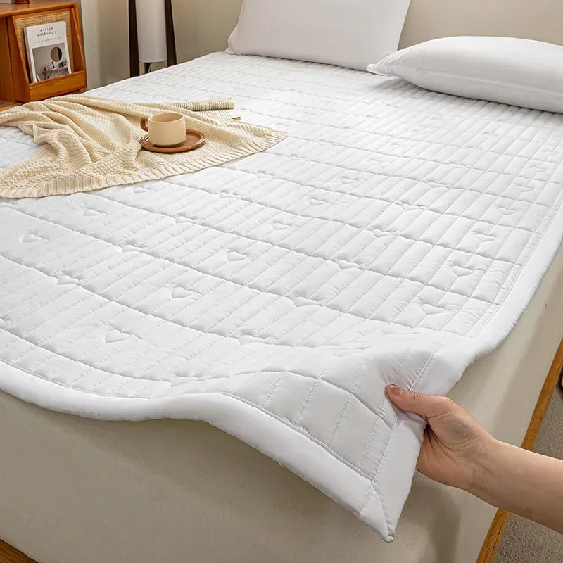 matelas matelassé romantique avec protection de lit doux et confortable