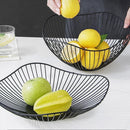 corbeille en métal pour fruits pain légumes et collations