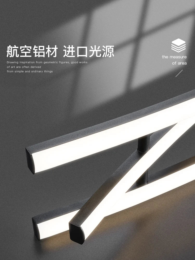 Luxury minimalist nordic chandelier for modern interiors - vue 5 sur 7