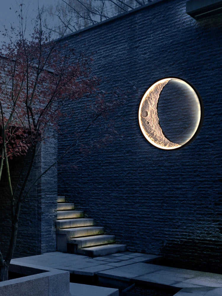 applique murale extérieure moderne à led imperméable pour jardin et villa - vue 2 sur 10