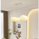 Modern LED warm romantic cream ceiling lamp Pendant lamp suitable for children bedroom dining room, study decorative chandelier