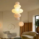 Noguchi wabi sabi rice paper pendant light minimalist vintage design