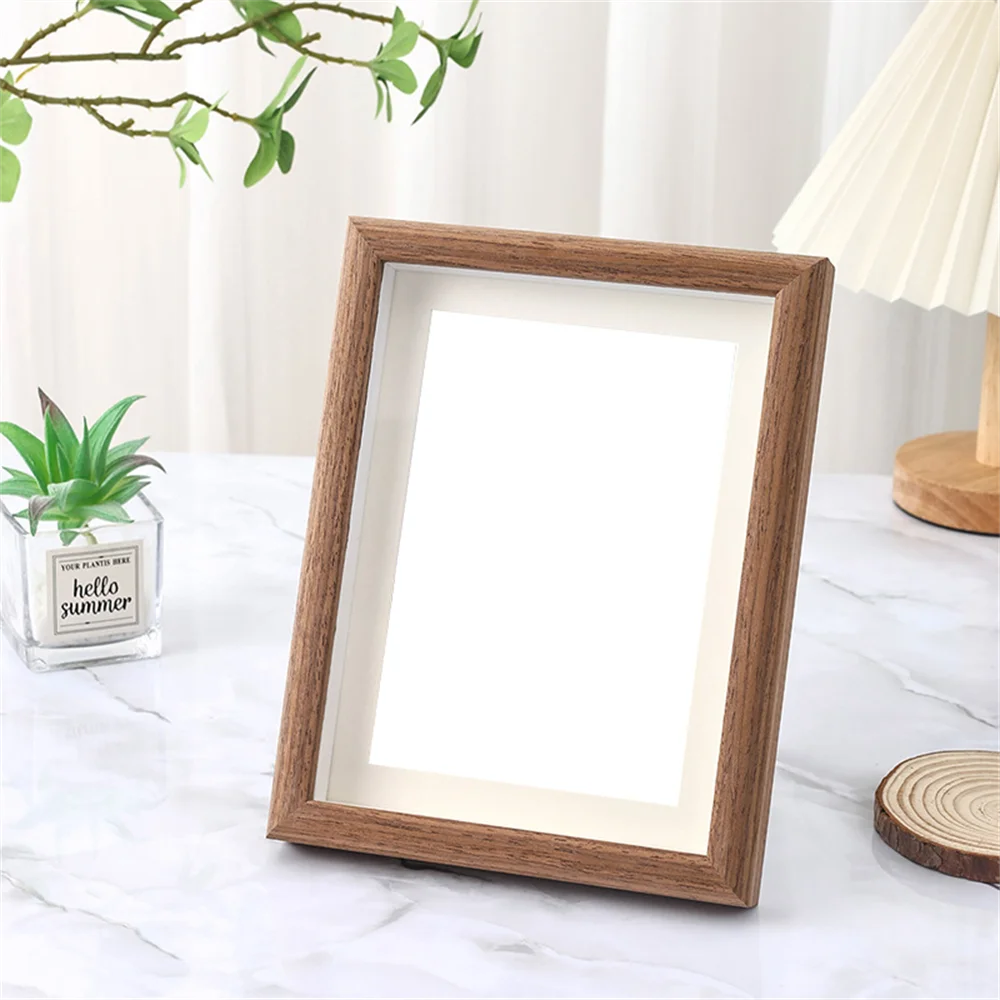 cadre photo en bois pour portraits famille mariage et voyage - vue 9 sur 9