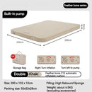 matelas gonflable portable pour camping et pique-nique familial