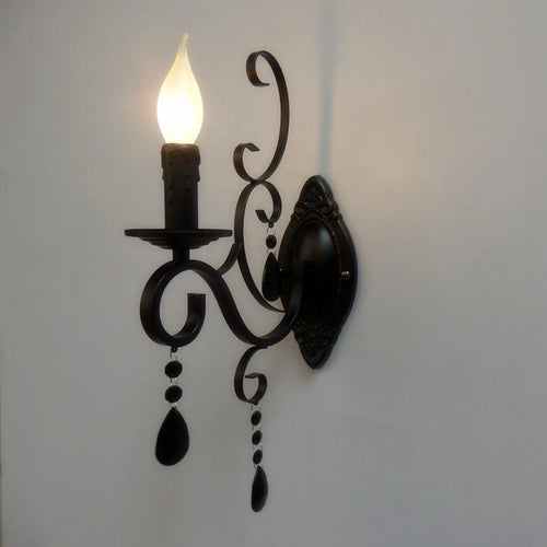 Applique murale Vintage en cristal