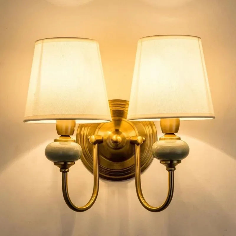 applique murale led simple style européen pour hôtel villa - vue 3 sur 15