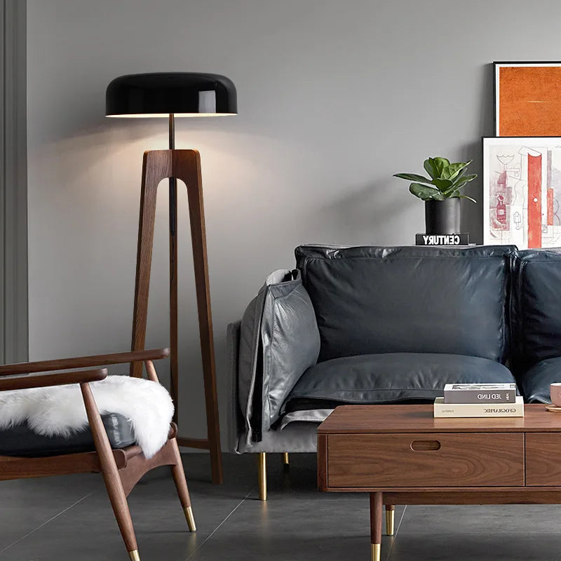 Pileo Porada – lampadaire classique en bois - vue 4 sur 10