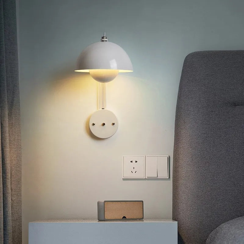 Applique murale nordique LED en forme de bourgeon - vue 5 sur 20