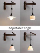 applique murale extensible en cuivre design élégant et fonctionnel