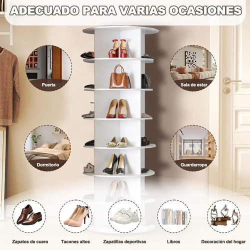 organisateur de chaussures rotatif à 360 degrés - vue 6 sur 6