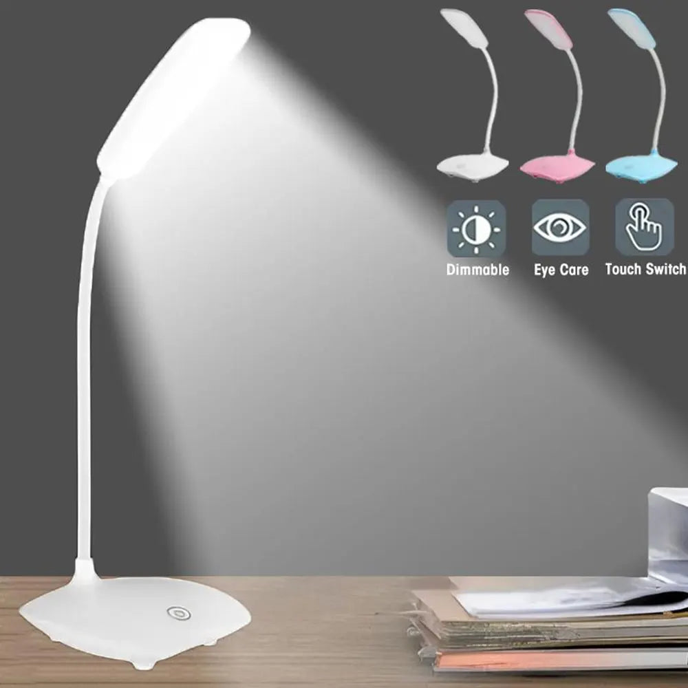 Lampe de bureau LED pliable et tactile - vue 8 sur 9