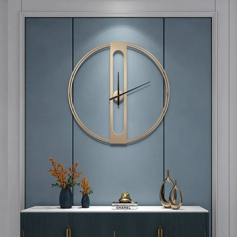 horloge murale nordique créative silencieuse et élégante - vue 6 sur 8