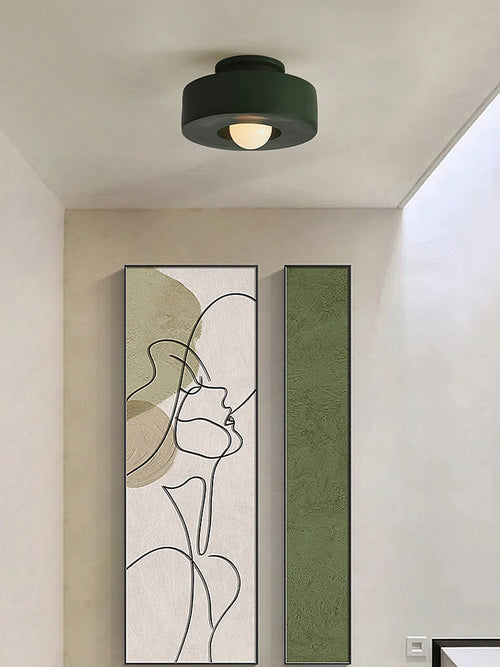 Minimalist ceiling light for elegant decorative lighting - vue 3 sur 9
