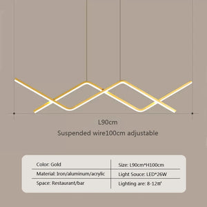 lustre moderne à led avec télécommande pour intérieur élégant