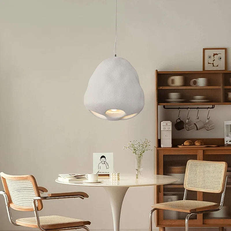 lustre led de style wabi sabi nordique créatif personnalisé