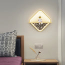 Modern minimalist moon astronaut bedside lamp